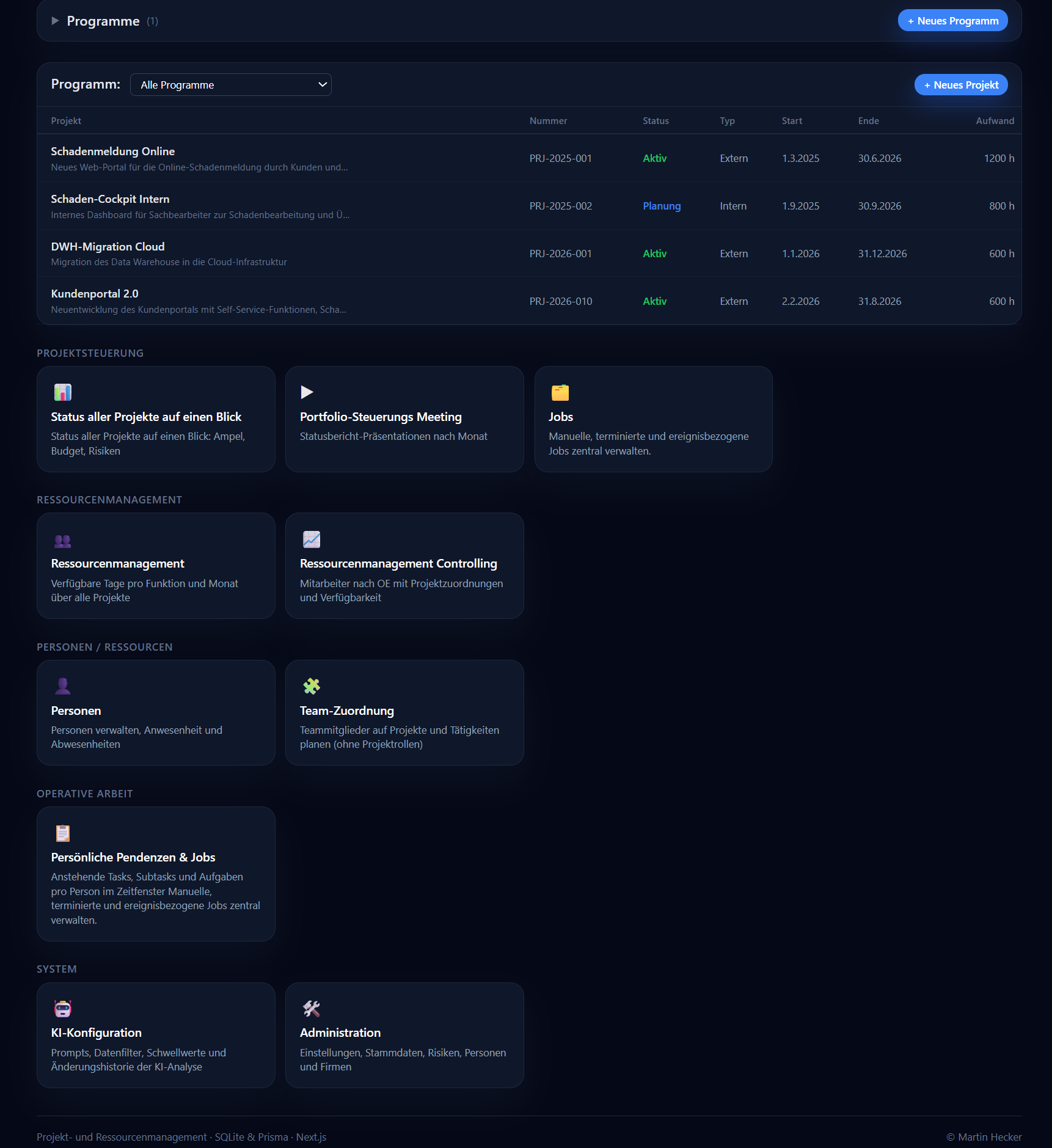Dashboard